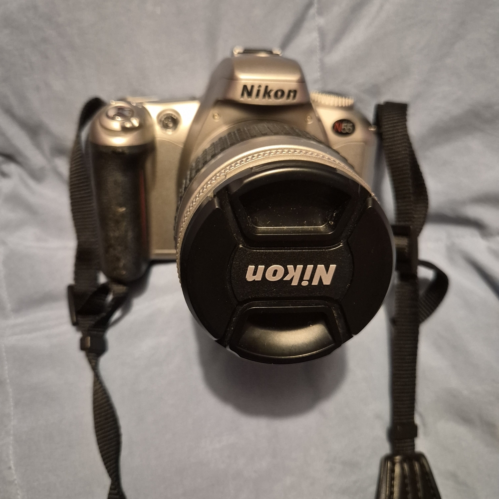 Nikon Silver and Black Digital Camera